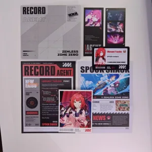 Zenless Zone Zero Toys - (ZZZ) Ukinami Yuzuha Character Archive CD/DVD – Collectible Gift for Fans, Perfect Birthday Present