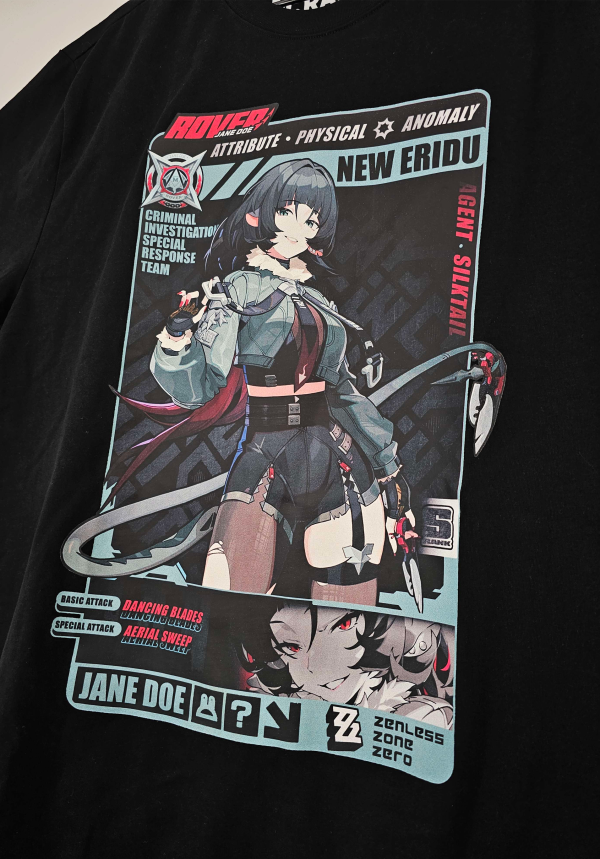 Zenless Zone Zero JANE DOE T-SHIRT (Unofficial)