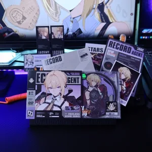 Zenless Zone Zero Toys - (ZZZ) Evelyn Chevalier Character Archive CD/DVD – Collectible Gift for Fans, Perfect Birthday Present