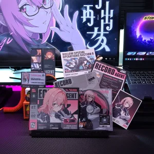 Zenless Zone Zero Toys - (ZZZ) Tsukishiro Yanagi Character Archive CD/DVD – Collectible Gift for Fans, Perfect Birthday Present