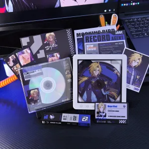 Zenless Zone Zero Toys - (ZZZ) Hugo Vlad Character Archive CD/DVD – Collectible Gift for Fans, Perfect Birthday Present