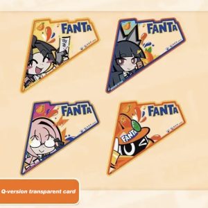 Zenless Zone Zero ZZZ X Fanta Merchandise H.S.O.S.6 Faction Acrylic Stand, Badge Set, Laser Ticket Set ( Unofficial )