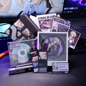 Zenless Zone Zero Toys - (ZZZ) Evelyn Chevalier Character Archive CD/DVD – Collectible Gift for Fans, Perfect Birthday Present