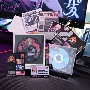 Zenless Zone Zero Toys - (ZZZ) Tsukishiro Yanagi Character Archive CD/DVD – Collectible Gift for Fans, Perfect Birthday Present