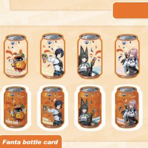 Zenless Zone Zero ZZZ X Fanta Merchandise H.S.O.S.6 Faction Acrylic Stand, Badge Set, Laser Ticket Set ( Unofficial )