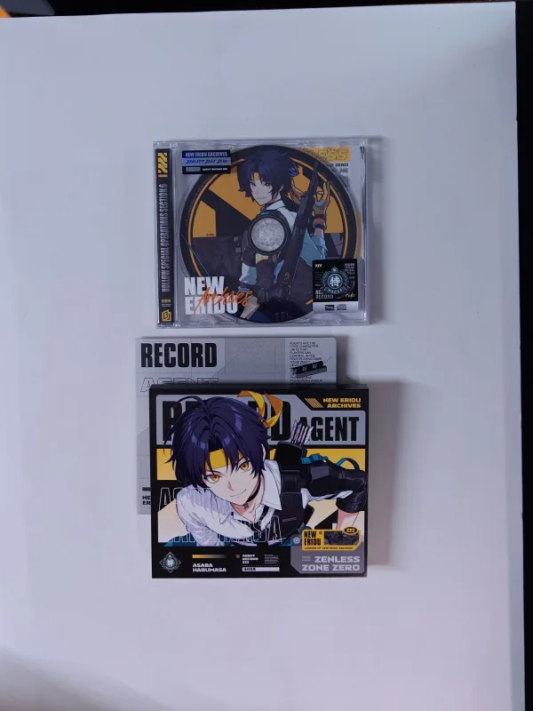 Zenless Zone Zero Toys - (ZZZ) Asaba Harumasa Character Archive CD/DVD – Collectible Gift for Fans, Perfect Birthday Present