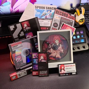 Zenless Zone Zero Toys - (ZZZ) Ukinami Yuzuha Character Archive CD/DVD – Collectible Gift for Fans, Perfect Birthday Present