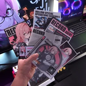 Zenless Zone Zero Toys - (ZZZ) Tsukishiro Yanagi Character Archive CD/DVD – Collectible Gift for Fans, Perfect Birthday Present