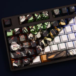 Zenless Zone Zero Toys Yi Xuan Keycap Game Character & Yi Xuan Display Keyboard ZZZ Yunkui 108 Keycap