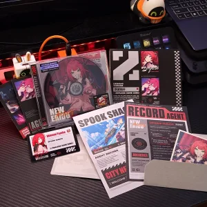 Zenless Zone Zero Toys - (ZZZ) Ukinami Yuzuha Character Archive CD/DVD – Collectible Gift for Fans, Perfect Birthday Present