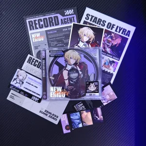 Zenless Zone Zero Toys - (ZZZ) Evelyn Chevalier Character Archive CD/DVD – Collectible Gift for Fans, Perfect Birthday Present