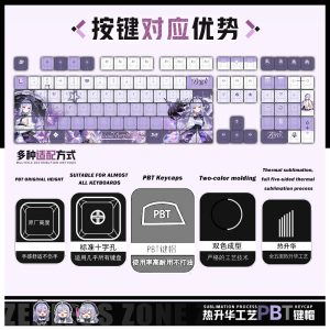 Zenless Zone Zero Toys Vivian Keycap Game Character & Vivian Display Keyboard ZZZ 122 Keycap