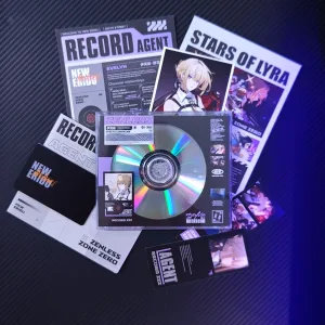 Zenless Zone Zero Toys - (ZZZ) Evelyn Chevalier Character Archive CD/DVD – Collectible Gift for Fans, Perfect Birthday Present