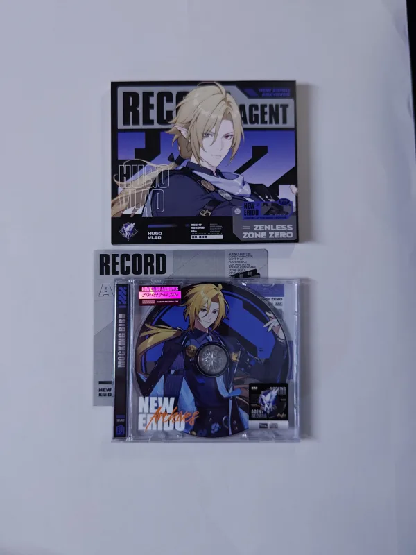 Zenless Zone Zero Toys - (ZZZ) Hugo Vlad Character Archive CD/DVD – Collectible Gift for Fans, Perfect Birthday Present