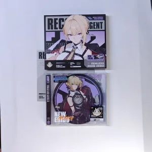 Zenless Zone Zero Toys - (ZZZ) Evelyn Chevalier Character Archive CD/DVD – Collectible Gift for Fans, Perfect Birthday Present