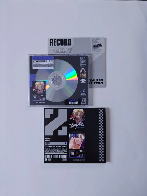 Zenless Zone Zero Toys - (ZZZ) Hugo Vlad Character Archive CD/DVD – Collectible Gift for Fans, Perfect Birthday Present