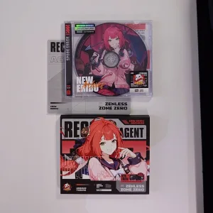 Zenless Zone Zero Toys - (ZZZ) Ukinami Yuzuha Character Archive CD/DVD – Collectible Gift for Fans, Perfect Birthday Present