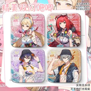 Zero Zone Zero Toys - Ukinami Yuzuha, Alice Thymefield, Wise, Belle Square Double Flash Badge
