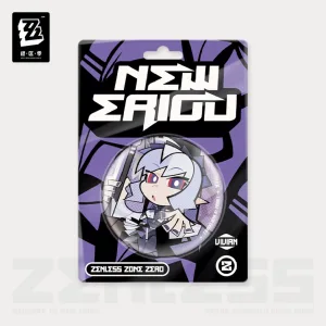 Zenless Zone Zero New Eridu Series Q-Type Mockingbird Tinplate Badges (Oct 2025) [ Official Merch ]