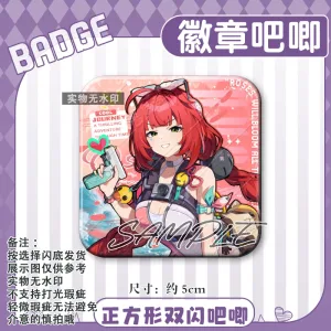 Zero Zone Zero Toys - Ukinami Yuzuha, Alice Thymefield, Wise, Belle Square Double Flash Badge