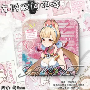 Zero Zone Zero Toys - Ukinami Yuzuha, Alice Thymefield, Wise, Belle Square Double Flash Badge