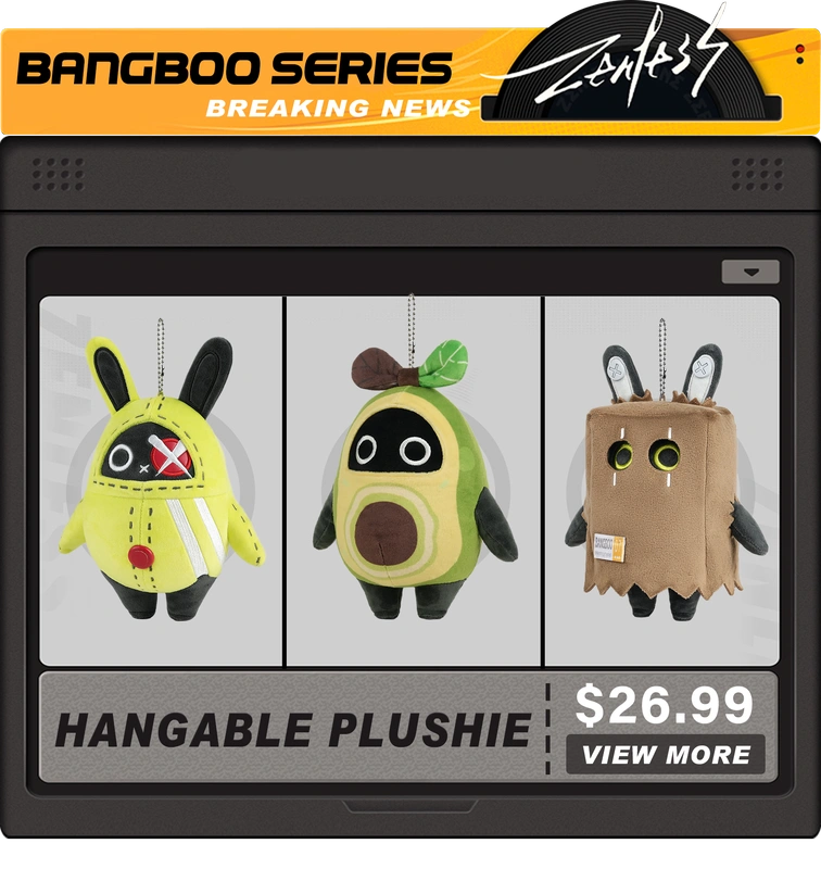 Zenless Zone Zero Bangboo Hangable Plushie Vol. 3 (Oct 2025) [ Official Merch ]
