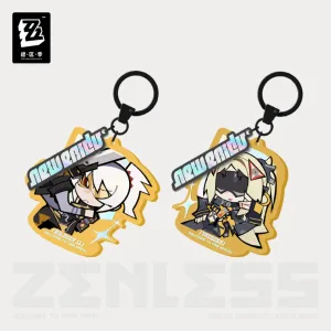 Zenless Zone Zero New Eridu Series Q-Type Obol Squad Acrylic Pendant (Oct 2025) [ Official Merch ]