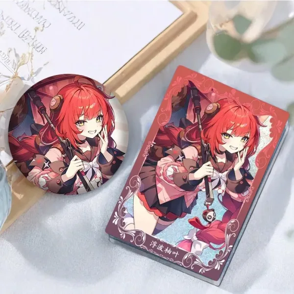 Zenless Zone Zero Ukinami Yuzuha Liquid Sand Mahjong Standee Set