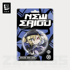 Zenless Zone Zero New Eridu Series Q-Type Mockingbird Tinplate Badges (Oct 2025) [ Official Merch ]