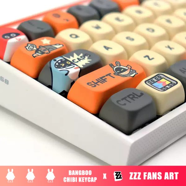 Zenless Zone Zero Toys Bangboo Keycap Game Display Keyboard ZZZ 133 Keycap