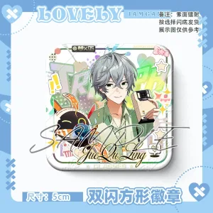 Zero Zone Zero Toys - Wise & Belle Square Double Flash Badge