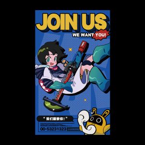 Zenless Zone Zero Random Play Videotape Poster Vol. 2 (Aug 2025) [Official Merchandise]