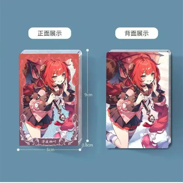 Zenless Zone Zero Ukinami Yuzuha Liquid Sand Mahjong Standee Set
