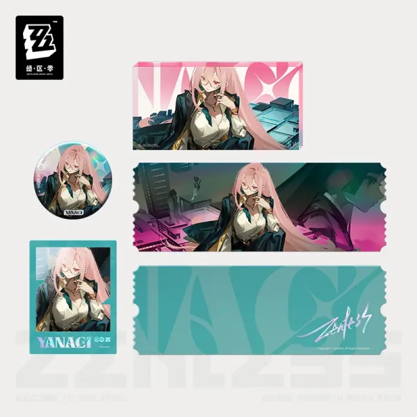 Zenless Zone Zero Tsukishiro Yanagi Agent Story Merch Set (Nov 2025) [ Official Merch ]