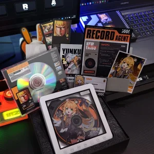 Zenless Zone Zero Toys - (ZZZ) Ju Fufu Character Archive CD/DVD – Collectible Gift for Fans, Perfect Birthday Present