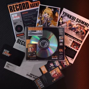 Zenless Zone Zero Toys - (ZZZ) Ju Fufu Character Archive CD/DVD – Collectible Gift for Fans, Perfect Birthday Present