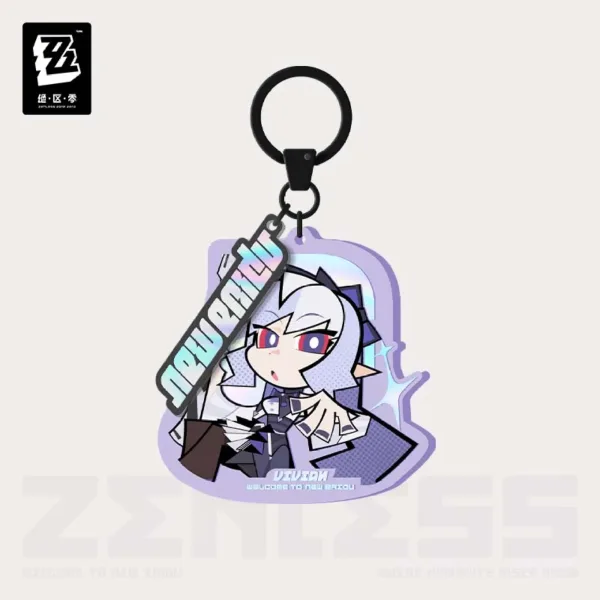 Zenless Zone Zero New Eridu Series Q-Type Mockingbird Acrylic Pendant (Oct 2025) [ Official Merch ]