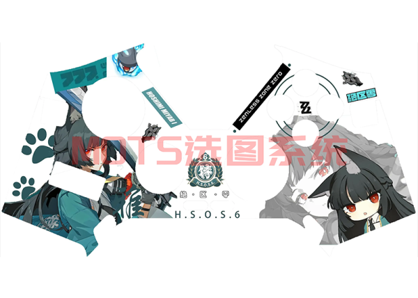 ZZZ Suitable for Flydigi Apex 4 Gamepad Hoshimi Miyabi, Ellen Joe Cardboard Inside Sticker