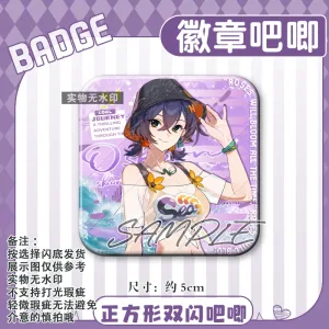 Zero Zone Zero Toys - Ukinami Yuzuha, Alice Thymefield, Wise, Belle Square Double Flash Badge