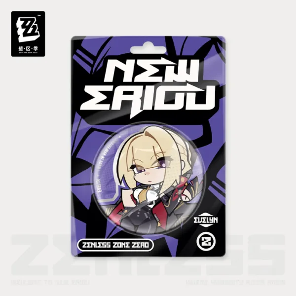 Zenless Zone Zero New Eridu Series Q-Type Stars of Lyra Tinplate Badges (Oct 2025) [ Official Merch ]