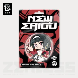 Zenless Zone Zero New Eridu Series Q-Type Stars of Lyra Tinplate Badges (Oct 2025) [ Official Merch ]