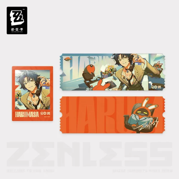 Zenless Zone Zero Asaba Harumasa Agent Story Merch Set (Nov 2025) [ Official Merch ]