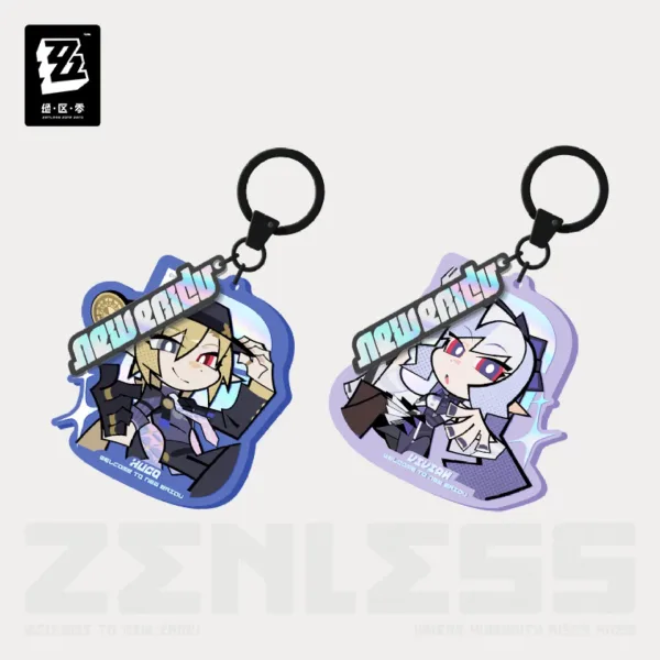Zenless Zone Zero New Eridu Series Q-Type Mockingbird Acrylic Pendant (Oct 2025) [ Official Merch ]