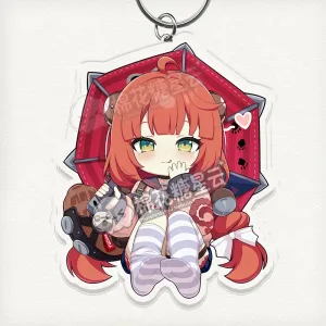 Zenless Zone Zero Alice Thymefield, Ukinami Yuzuha Keychain