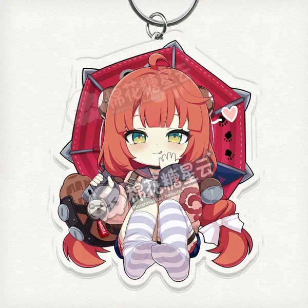 Zenless Zone Zero Alice Thymefield, Ukinami Yuzuha Keychain