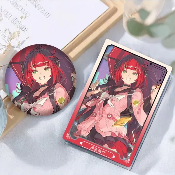 Zenless Zone Zero Ukinami Yuzuha Liquid Sand Mahjong Standee Set