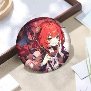 Zenless Zone Zero Ukinami Yuzuha Liquid Sand Mahjong Standee Set