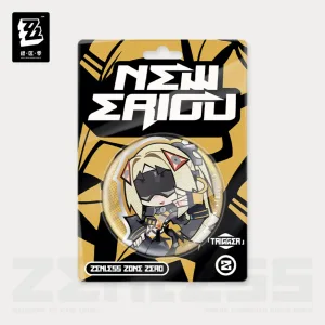 Zenless Zone Zero New Eridu Series Q-Type Obol Squad Tinplate Badges (Oct 2025) [ Official Merch ]