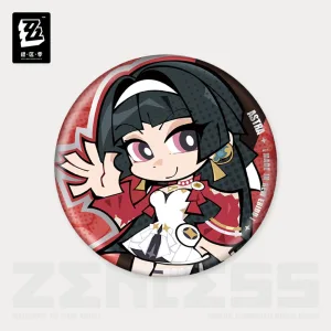 Zenless Zone Zero New Eridu Series Q-Type Stars of Lyra Tinplate Badges (Oct 2025) [ Official Merch ]
