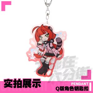 Zenless Zone Zero 3Z Yuzuha Chibi Acrylic Keychain | Cute Anime Fan Art Pendant Accessory